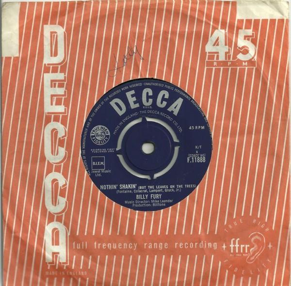 Billy Fury - I Will