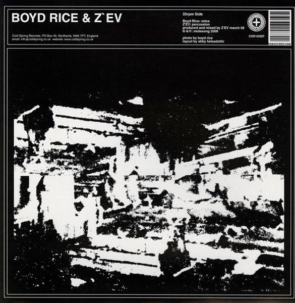 Boyd Rice, Z'EV - Untitled