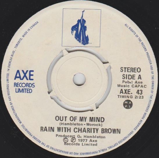 Charity Brown, Rain (25) - Out Of My Mind