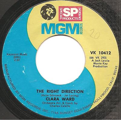 Clara Ward - The Right Direction