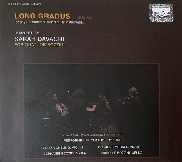 Clemens Merkel, Isabelle Bozzini, Stéphanie Bozzini, Quatuor Bozzini, Sarah Davachi, Alissa Cheung - Long Gradus For Any Ensemble Of Four Similar Instruments