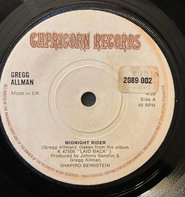Gregg Allman - Midnight Rider