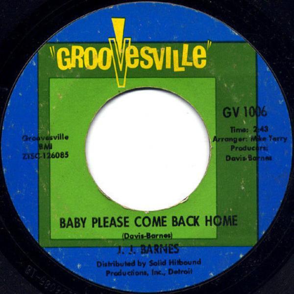 J. J. Barnes - Baby Please Come Back Home / Chains Of Love