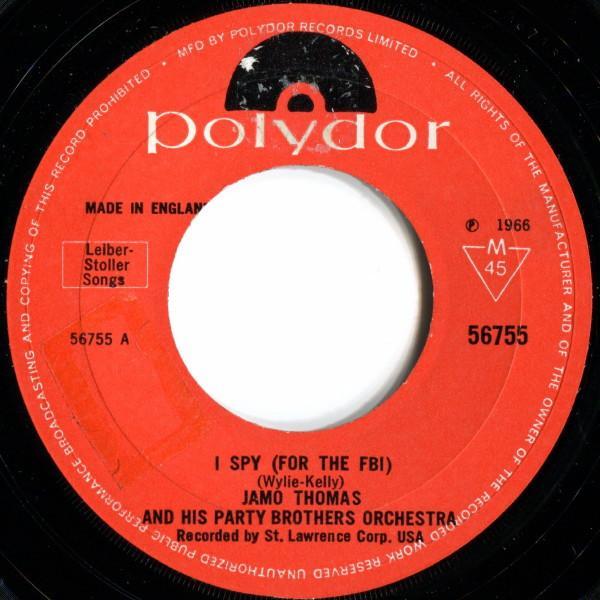 Jamo Thomas & His Party Brothers Orchestra - I Spy (For The FBI)