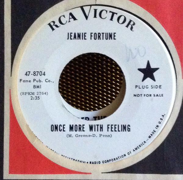 Jeanie Fortune - Once More With Feeling