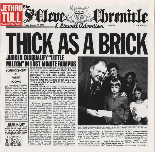 Jethro Tull - Thick As A Brick