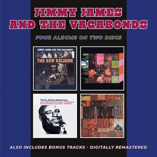 Jimmy James & The Vagabonds - The New Religion / London Swings 'Live At The Marquee Club' / This Is Jimmy James & The Vagabonds / Open Up Your Soul Plus Bonus Tracks