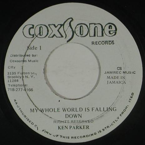 Ken Parker - My Whole World Is Falling Down / The Choking Kind