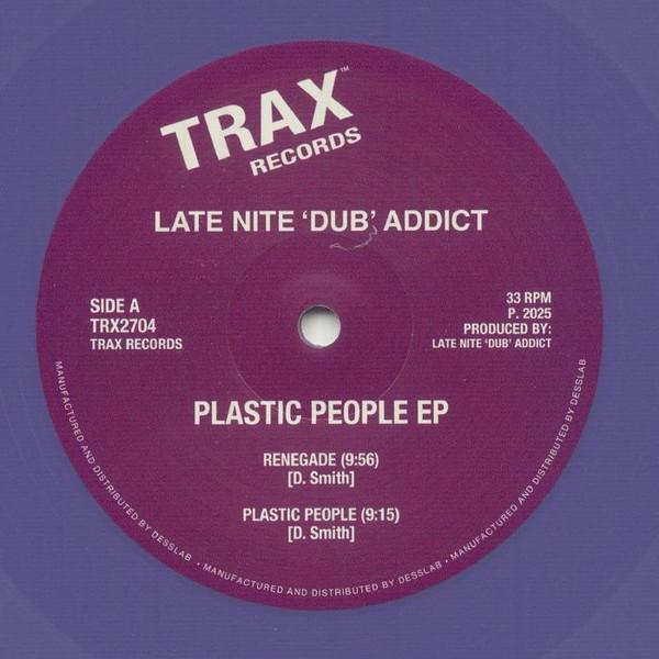 Late Nite 'DUB' Addict - Plastic People Ep