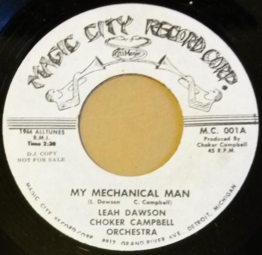 Leah Dawson, Choker Campbell Orchestra - My Mechanical Man / Strange Things Happen