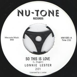Lonnie Lester - So This Is Love