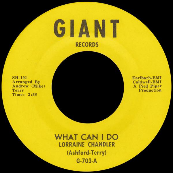Lorraine Chandler - What Can I Do / Tell Me You're Mine