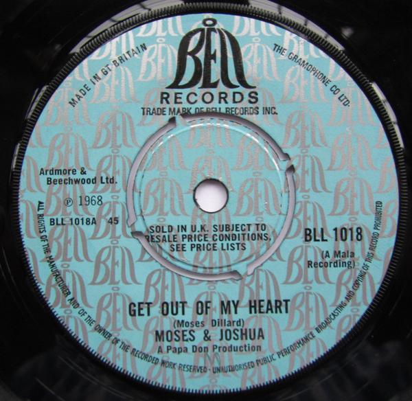 Moses Dillard, Joshua Dillard - Get Out Of My Heart
