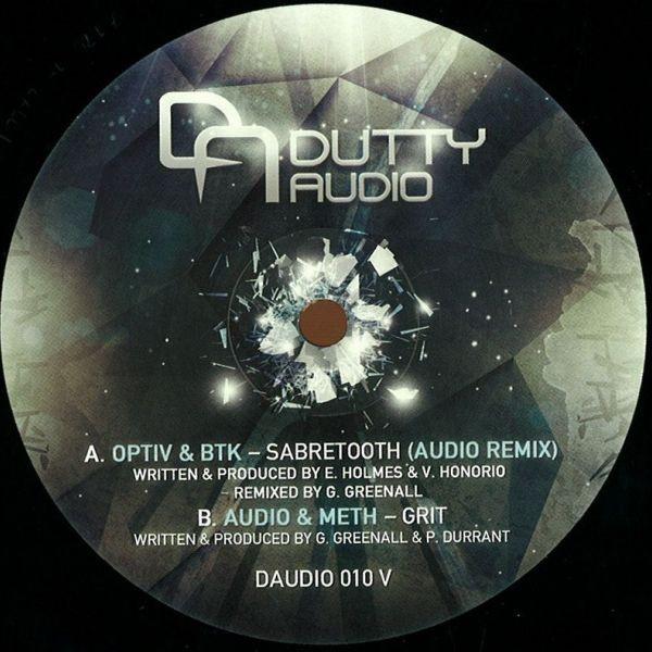 Optiv & BTK, Audio, Meth - Sabretooth (Audio Remix) / Grit