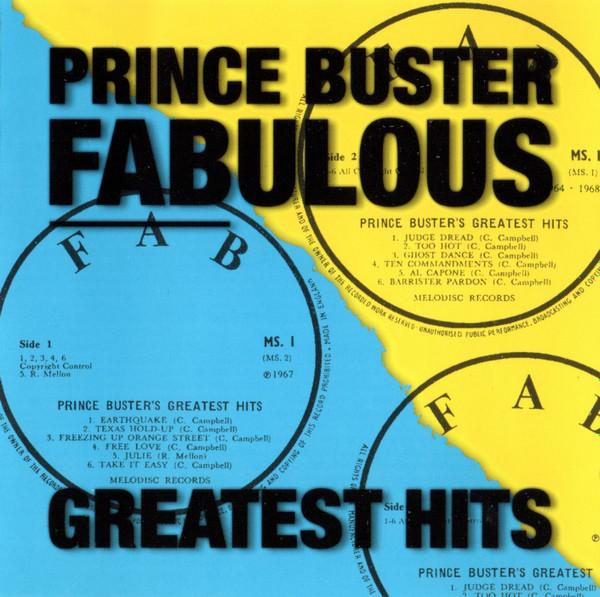 Prince Buster - Fabulous Greatest Hits