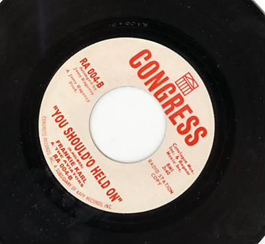 Ritchie Adams, 7th Avenue Aviators, Frankie Karl - I Can't Escape From You / You Should'O Held On