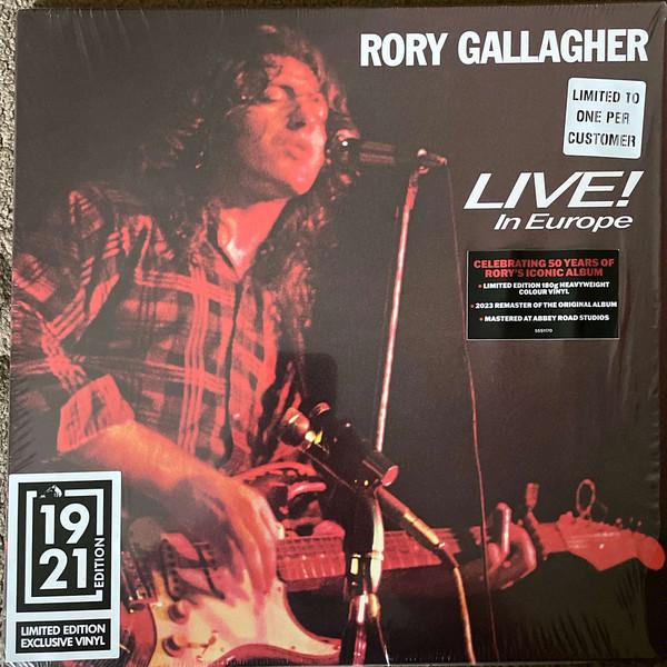Rory Gallagher - Live! In Europe