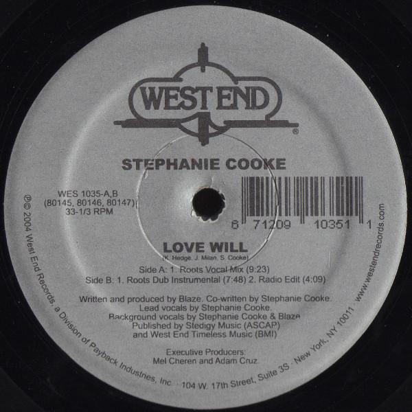 Stephanie Cooke - Love Will
