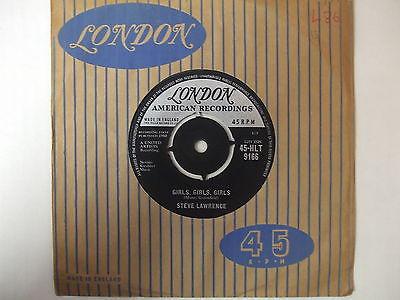 Steve Lawrence (2) - Girls, Girls, Girls / Little Boy Blue
