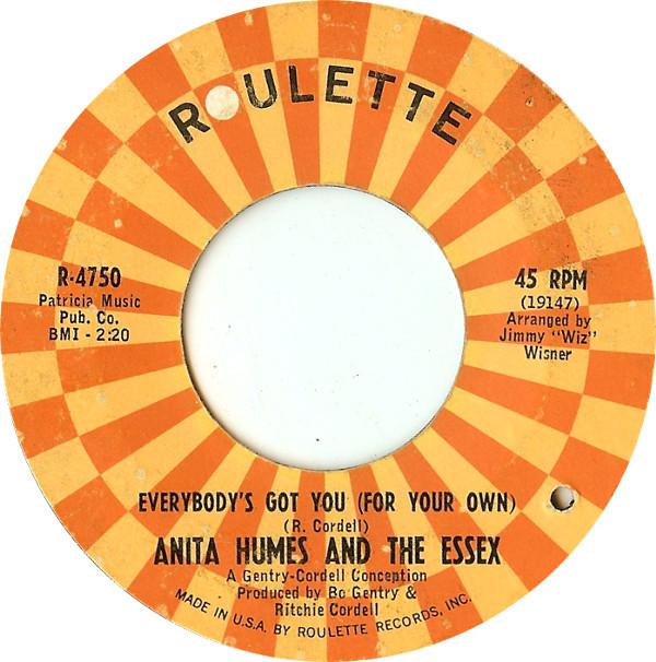 The Essex, Anita Humes - Everybody's Got You (For Their Own)