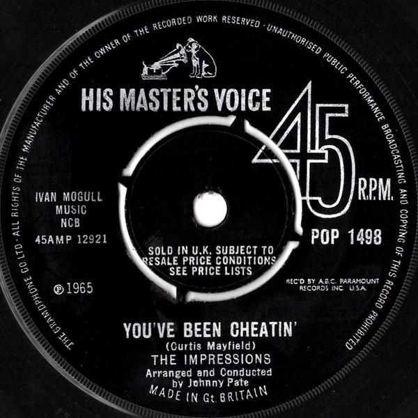 The Impressions - You've Been Cheatin'