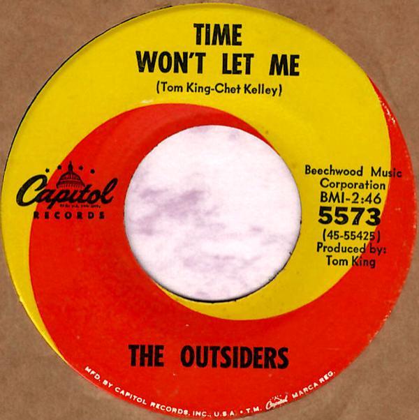 The Outsiders (4) - Time Won't Let Me / Was It Really Real