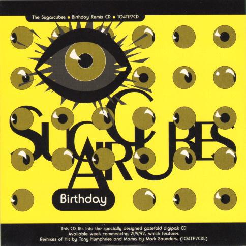 The Sugarcubes - Birthday Remix CD