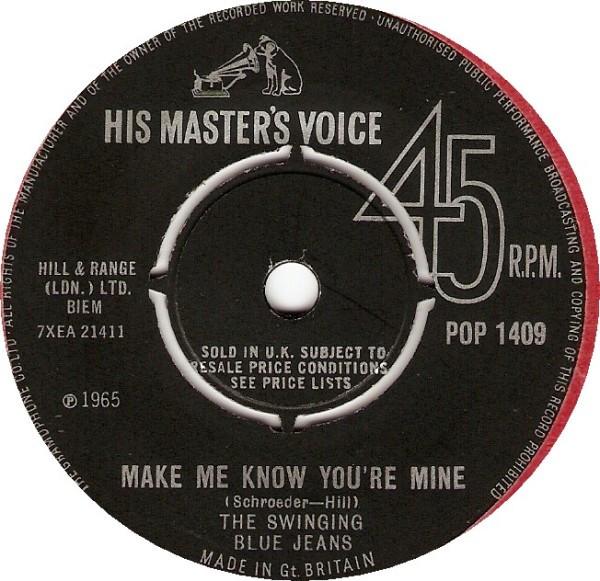 The Swinging Blue Jeans - Make Me Know You're Mine