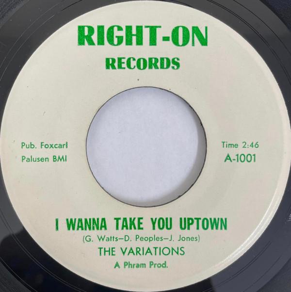 The Variations (6) - I Wanna Take You Uptown