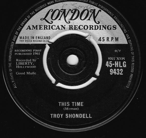 Troy Shondell - This Time