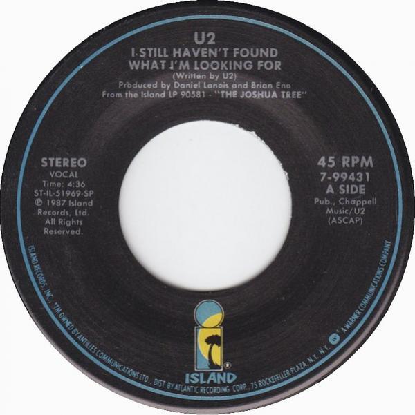 U2 - I Still Haven't Found What I'm Looking For