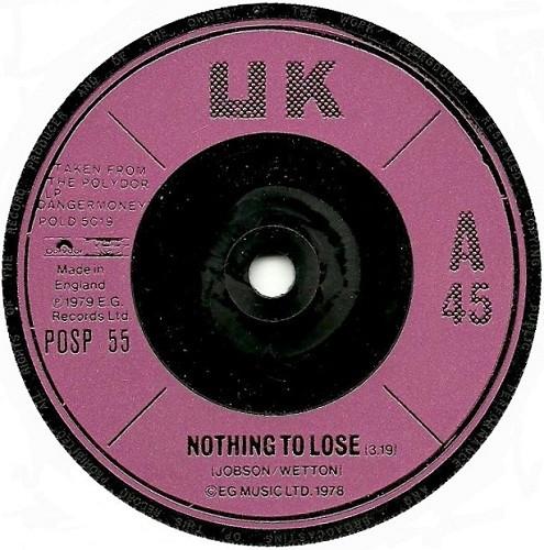 UK (3) - Nothing To Lose