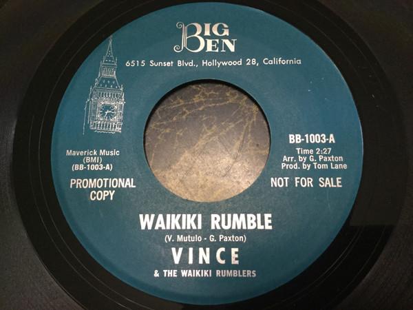 Vince & The Waikiki Rumblers - Waikiki Rumble / Pacifica