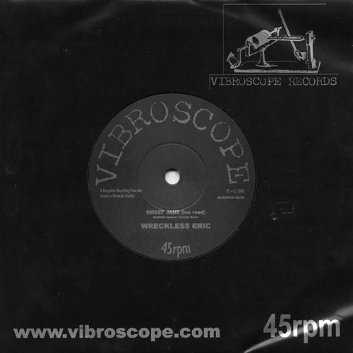 Wreckless Eric - Sweet Jane / Continuity Girl