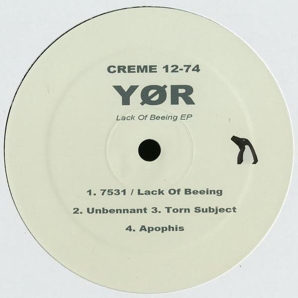 Yør - Lack Of Beeing EP
